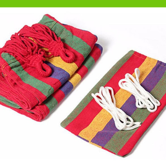 Double Person Canvas Hammock Brand New - Picture 2 of 2